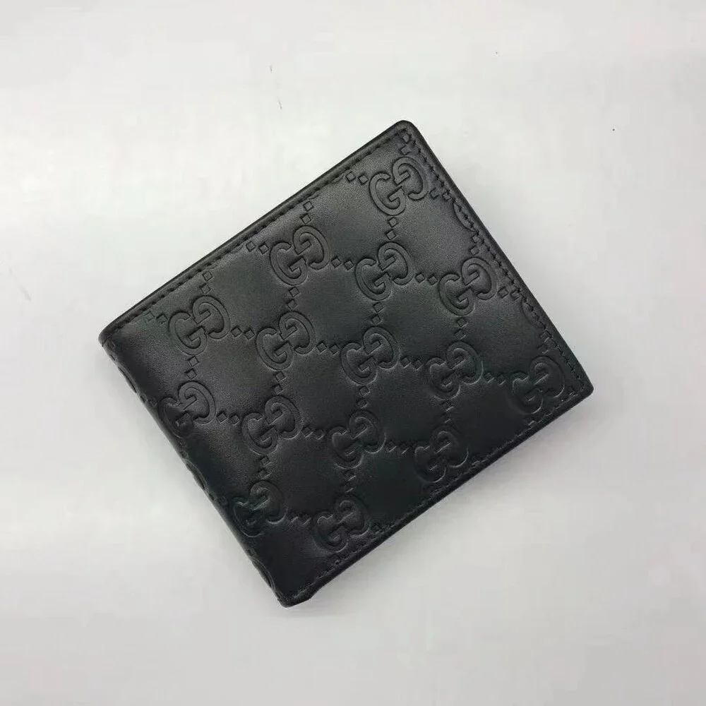 Gucci Signature GG Embossed Leather BiFold Wallet - Picture 2 of 5